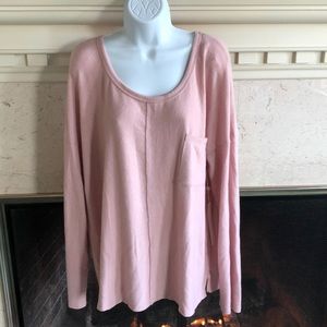 NEW Caslon Dusty Pink Crewneck Sweater